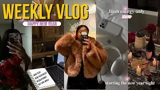 WEEKLY VLOG ✨NEW YEAR RESET, NEW IPHONE + MACBOOK, GIRL ERRANDS, GRWM, HEALTHY HABITS+FEELING GOOD🌸