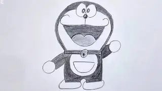 How to Draw Doraemon | Easy & Clean Line Art Tutorial for Beginners&rdquo;