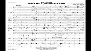 Signed, Sealed, Delivered I'm Yours by Stevie Wonder/arr. Paul Murtha