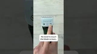 Easy Blade Changes - Masterclip A5 Dog And Horse Clippers #doggrooming #horsegrooming #vetclipper