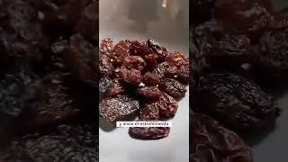 &iquest;Para qu&eacute; remojar las pasas?