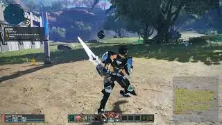 PSO2 NGS Basic Sword Skills First Look Photon Arts