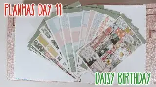 Планируйте вместе со мной! | День рождения Дейзи от Scribble Prints Co | День 11 в рамках Planmas...