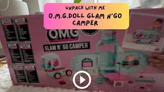 O.M.G. doll Glam N&rsquo;Go camper #OMGDoll#GlamNGoCamper#LOLSurprise#DollPlayset