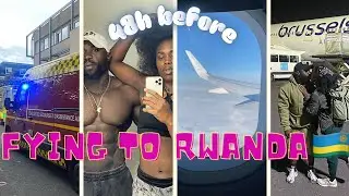VLOG 59 | OUR TRIP TO RWANDA ALMOST GOT CANCELED! BAE AT THE EMERGENCY!
