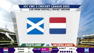 NED vs SCO 2025: Thrilling T20I Clash in Scotland Tri-Series &ndash; Preview & Live Updates