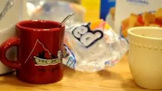 ASMR Kids Eating Breakfast with Hot Chocolate (Unintentional)