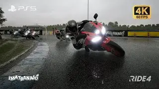 Ride 4 - Insane Graphics | Amazing race with rain at Imatra Circuit - CBR 600RR | PS5 Gameplay