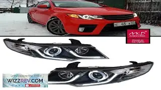 2 PCS Auto Car Head Light Parts For KIA Forte Cerato 2009 2013