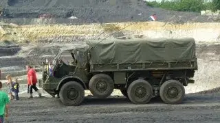 Dikke DAF YA-328 downhilling @ Truck in the Koel 2012