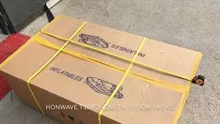 Honda engine & Honwave boat - Unboxing