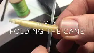 Folding the oboe cane