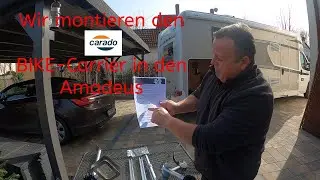 Wir montieren🔧🔨🛠 den CARADO-BIKE-CARRIER, eine Fahrradhalterung🚲🚴‍♂️ für die Heckgarage