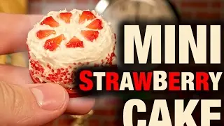 MINI STRAWBERRY CAKE!