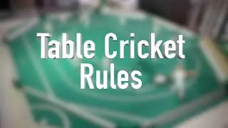 Table Cricket Rules: How To Play This Miniature Table Top Game