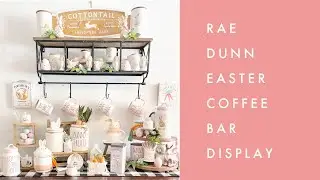 Rae Dunn Easter Coffee Bar 2022