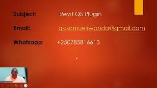 Revit QS BOQ  Plugin