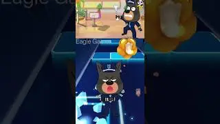 Sheriff Labrador |vs Detective Cartoon vs Coffin Dance Song (COVER)🎶Ties Hop Rush &zwnj;