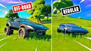 How Good are the NEW OFF-ROAD TIRES in Fortnite (Comparing Grip)