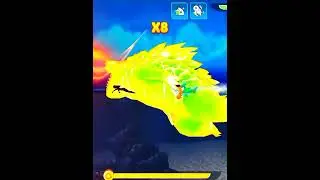 Peak Godzilla vs Nub Shark #new #gaming #hungrysharkworld #stumbleguys #sharkgame #games #hungry
