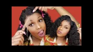 😍THE ULTIMATE SUMMER HAIR🔥MY FIRST WIG BEST QUALITY CURLY MELTED LACE WIG
