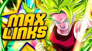 (Dokkan Battle) 100% RAINBOW MAX LINKS DOKKANFEST KALE COMPLETE SHOWCASE!
