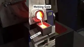 Melting Gold #melting #meltinggold #satisfying #fyp