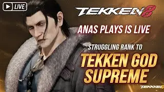 Road to Tekken God Supreme LIVE | Tekken 8 Ranked Matches