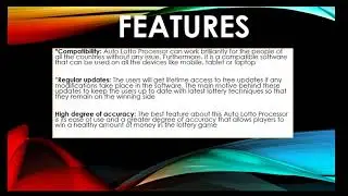 Auto Lotto Processor Review By Product Reviews 2018