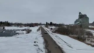 Drone's First Flight Ends in Disaster: Kitscoty  Alberta