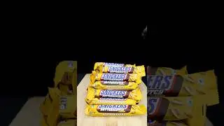 Snickers Chocolate Milkshake ASMR #shorts #asmrcooking #viral