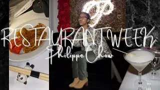 J. Chase | Restaurant Week VLOG NYC Philippe Chow