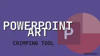 POWERPOINT ART | HOW TO DRAW IN POWERPOINT | CRIMPING TOOL #powerpoint #powerpointart #PPT