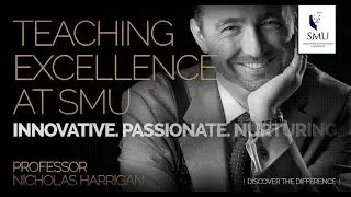 Teaching Excellence at SMU: Professor Nicholas Harrigan