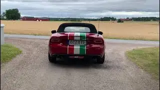 Fiat 124 Spider Exhaust Sound