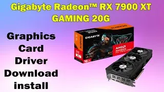 How to Download & Install Radeon RX 7900 XT GAMING 20G Drivers on Windows 10/11