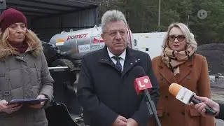 Wizyta wojewody świętokrzyskiego w Ostrowcu Świętokrzyskim. Inwestycje w powiecie | LOKALNA.TV