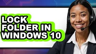 How to Lock Folder in Windows 10 (easy Method)