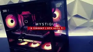 SWEETLOOT PC MYSTIQUE Intel Core i9 13900KF RTX 4070 TI RM11K Build. Tecware VXN V2 MATX