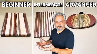 How To Build 3 Cutting Boards for the NEW Woodworker!