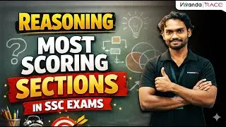 Most Scoring Sections InReasoning | Reasoning For SSC Exams | Veranda Race #ssc #reasoning