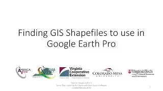 Finding GIS Shapefiles to Use in Google Earth Pro