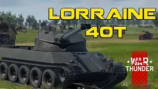 Lorraine 40T Sahada! Şarj&ouml;rl&uuml; Topla Kaos | WAR THUNDER