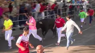 A la tercera va la vencida y los cuellaranos disfrutan de un encierro limpio y r&aacute;pido