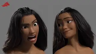 Raya and The Last Dragon | Raya Facial Test | Jennifer Hager | @3DAnimationInternships