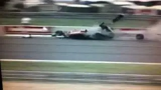 Mark Blundell Crash 1996 Brazil