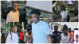 Mohammed Kudus, Fatawu Issahaku, Joseph Paintsil, Wyjazd z hotelu po meczu Ghana 🇬🇭 kontra Komory 🇰🇲
