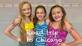 Princess Ella and friends road trip to mermaid school in Chicago. Vlog 22