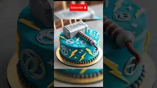 Superheroes Thor but cake Avengers vs DC - All Marvel Characters #avengers #shorts #marvel #ytshorts
