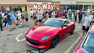 Car Meet Reacts to Nissan Z